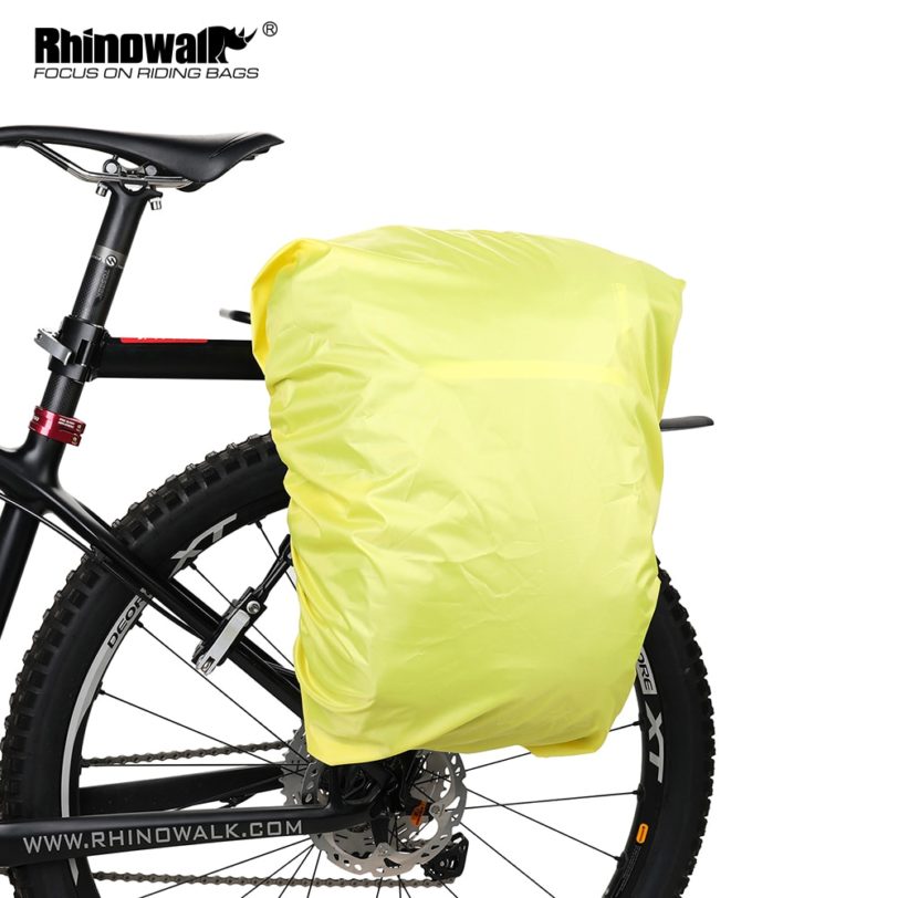 Rhinowalk 24L Cyclimg Bag Multifunctional Bike Pannier Bag Waterproof Bicycle Rear Seat Bag Backpack Motor Bag Luggage Bag - Image 4