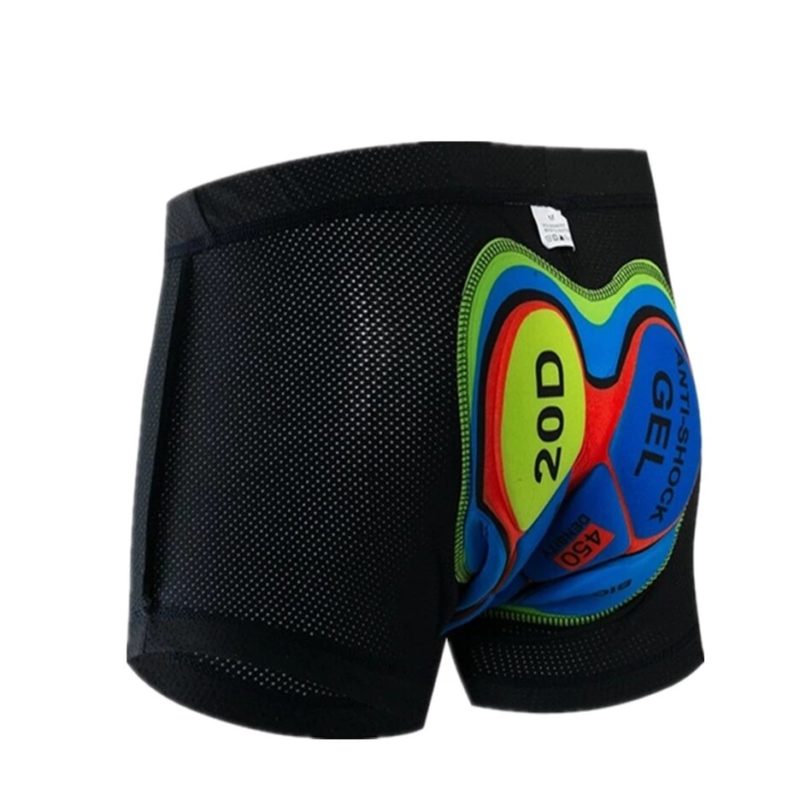 Riding Bicycle Underpants Asian Size Men Cycling Underwear Cushion Padded Sports Short Tights MTB Road Bike Shorts - Image 2