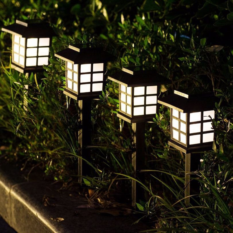 Solar Lawn Lamps Pathway Lights Outdoor Waterproof Solar for Garden Landscape Driveway Walkway Path Yard Underground Spotlight - Image 2