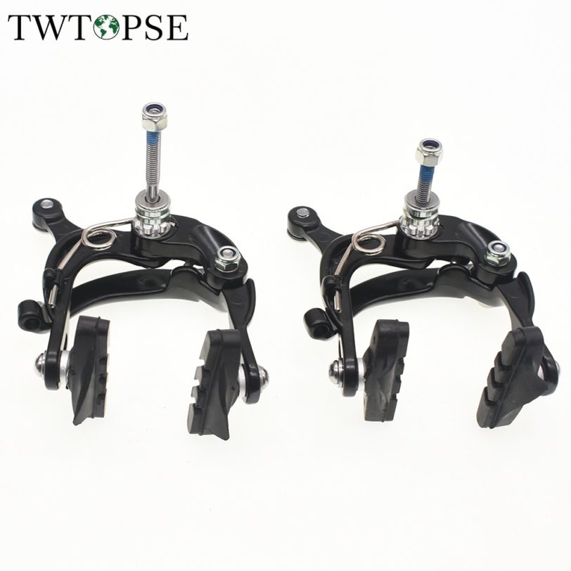 TWTOPSE 400g Pro Bike V Brake Set For Brompton Folding Bicycle C Brake Aluminum Alloy Lightweight Caliper Sets Bike Bicycle Part - Image 2