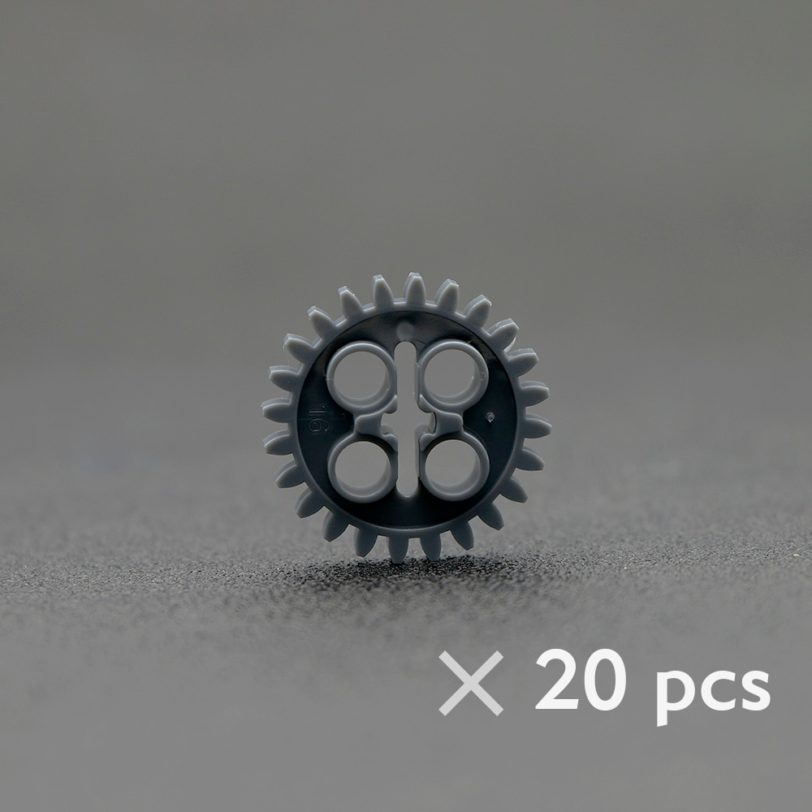 Technical Building Blocks Parts Bulk Gear Cross Hole Z24 Tooth Cogs Wheels Connector Educational Toys for kids MOC Bricks 3648 - Image 6