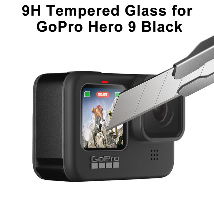 Tempered Glass Screen Protector for GoPro Hero 9 Black Lens Protection Protective Glass Film for Go Pro Hero9 Gopro9 Accessories - Image 2