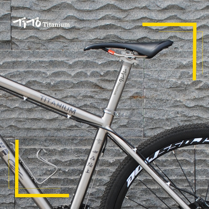 TiTo Titanium alloy Bike seatpost for MTB Road bicycle seat post 27 2 30 9 31 1
