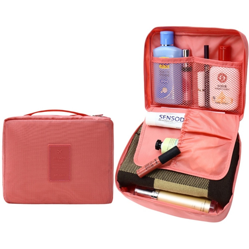 Totidy Girl Makeup Bag Women Cosmetic Bag Wash Toiletry Make Up Organizer Storage Travel Kit Bag