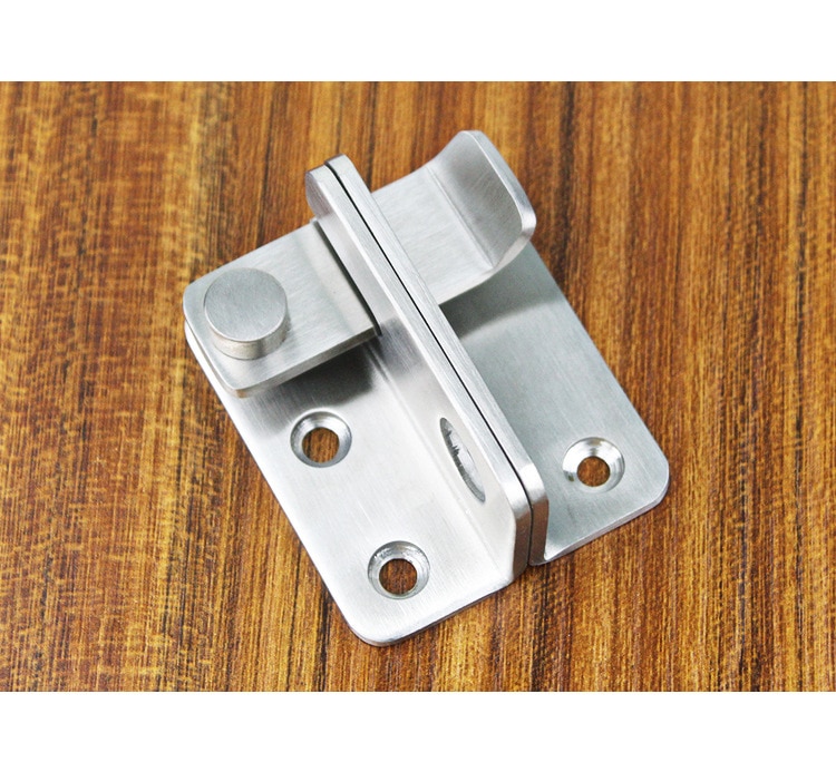 Turn On Left Right Brief Simple Bolt Anti theft Security Door Thick Stainless Steel Thicken Bolt 1
