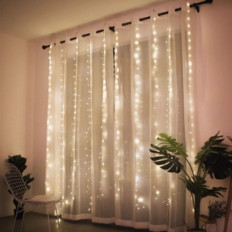 USB Festoon String Light Fairy Garland Curtain Light Christmas Light Christmas Decor For Home Holiday Decorative New Year Lamp - Image 4