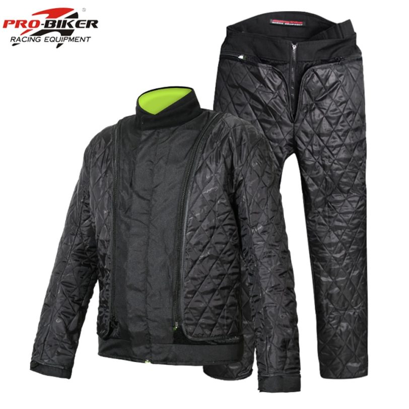 Universal Motorcycle racing suit Off-road protective gear Protective suit Warm winter clothes Team reflective cycling suit - Image 2