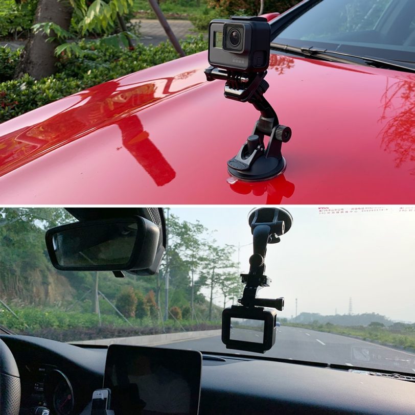 Vamson for Go Pro 8 9 Accessories 7cm Car Mount Windshield Suction Cup for Gopro Hero 9 8 7 6 5 4 for SJCAM for Yi 4K VP520 - Image 2