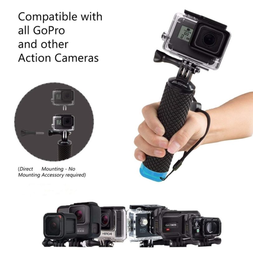 Water Floating Hand Grip Handle Mount Float accessories for Go Pro Gopro Hero 8 7 6 5 4 Xiaomi Yi 4K SJ4000 SJ5000 Action Camera - Image 4