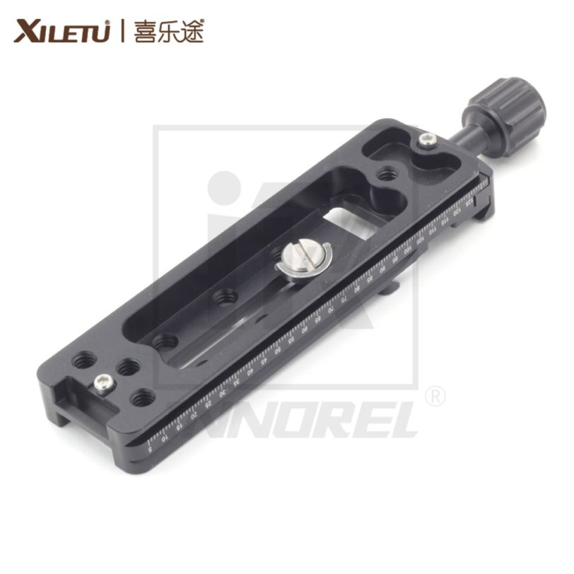 XILETU NNR-140 Multifunctional Long Clamping Plate 140mm Nodal Slide Tripod Rail Quick Release Plate Photography Accessories - Image 2