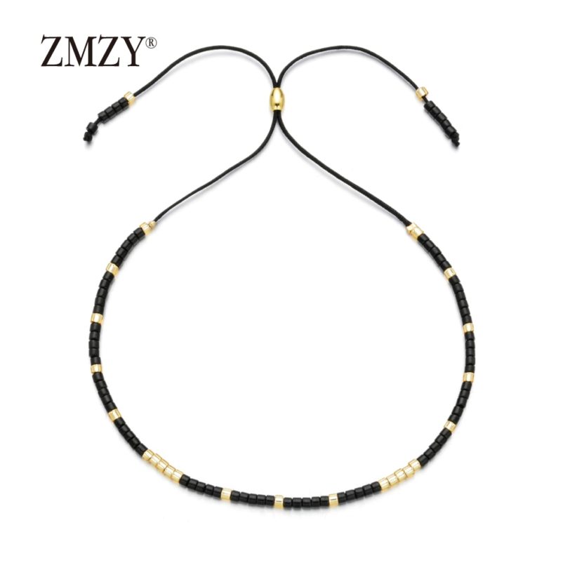 ZMZY Mini Glass Crystal Seed Beads Bohemian Charm Bracelets for Women Miyuki Delica Pulseira Feminina Lover Fashion Jewelry - Image 2