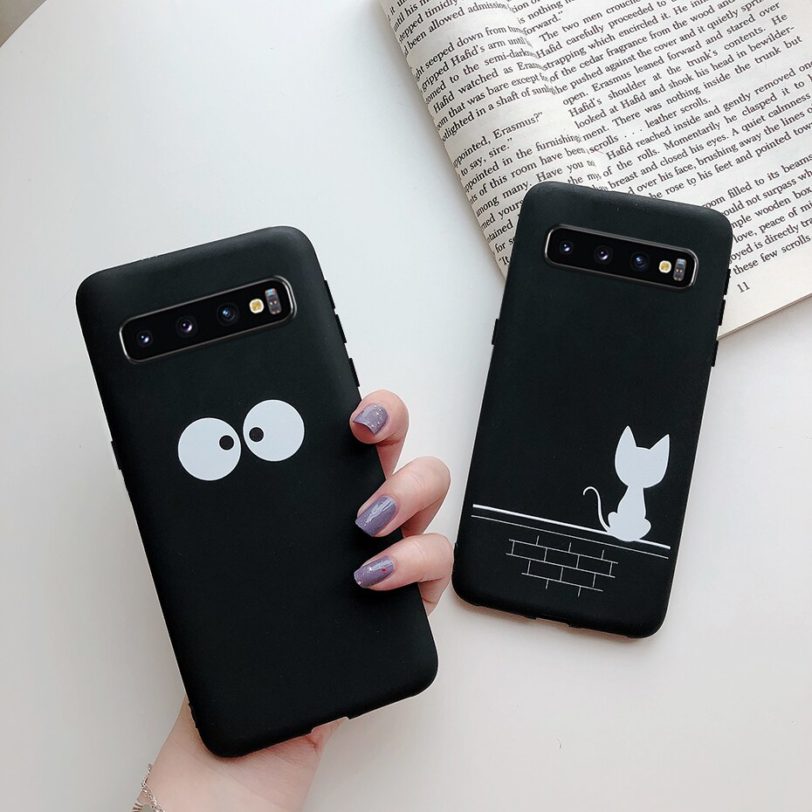 for Samsung Galaxy S10 plus S10e S10 Cover multicolor Soft Silicone Phone Case for Galaxy S10e S10 Plus S10 Couple Funda case - Image 2