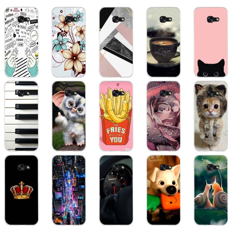 silicone For Samsung A5 2017 2016 A50 Case Soft TPU Phone Case for Samsung Galaxy A 5 2017 Cover Coque Funda Skin shockproof 7 - Image 2