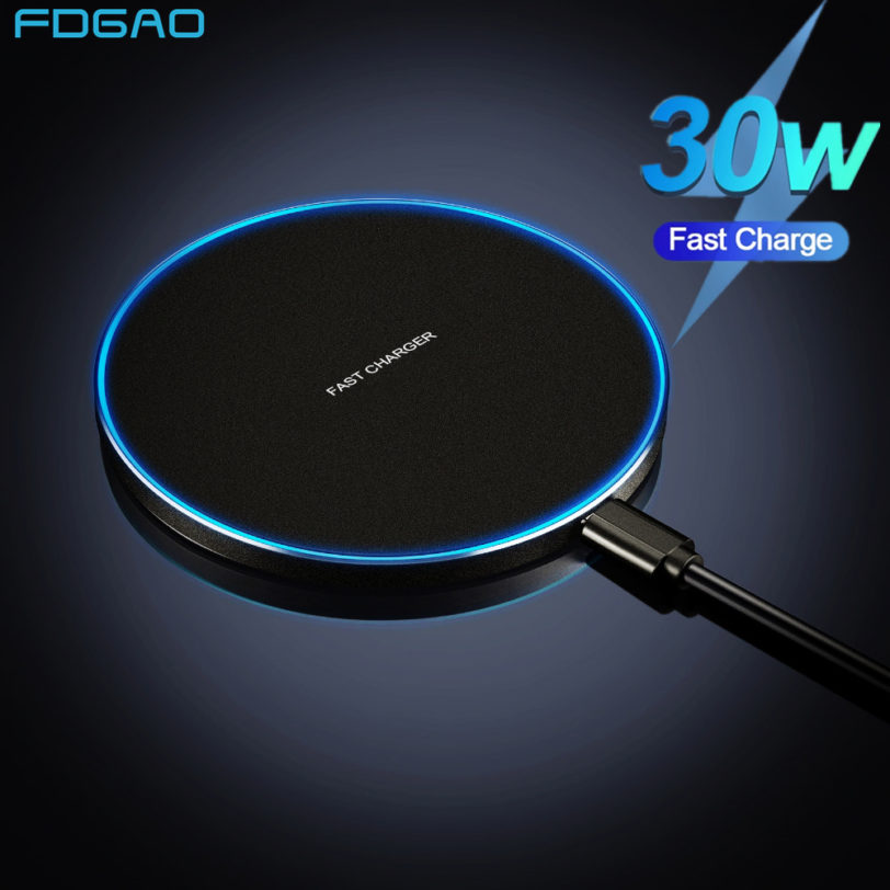 Quick Wireless Charger for iPhone 13 12 Pro Max 11 XS XR X 8 USB C